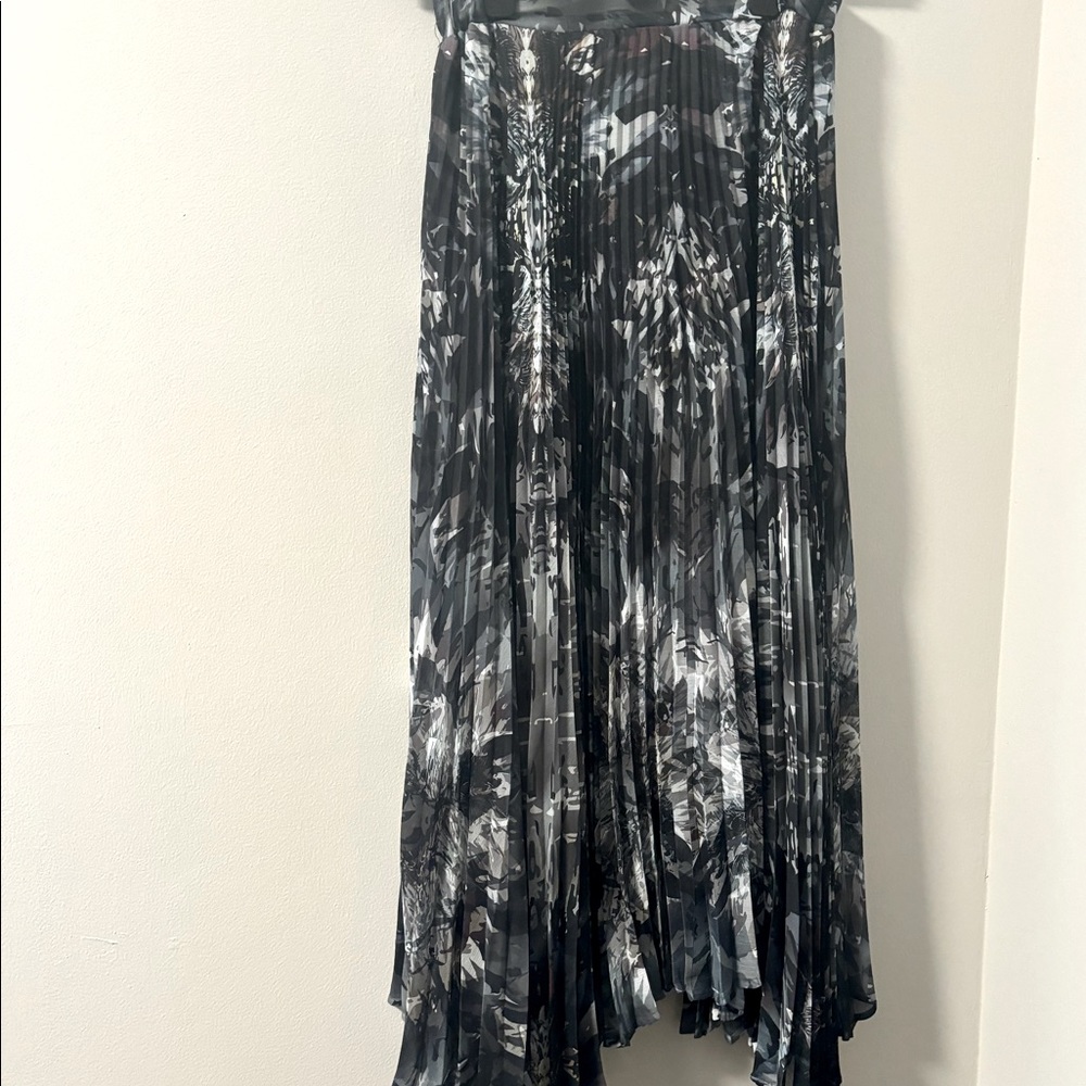 S-Twelve Dark Floral Skirt